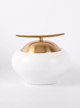 现代新中式陶瓷样罐摆客厅博古摆设板房架客厅YCI玄关电视件柜装