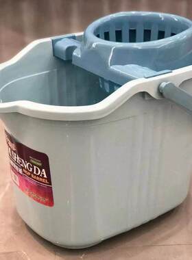 特厚带轮洗拖把桶加厚鹿皮长方形拖把沥水桶耐用挤水桶家用墩布桶