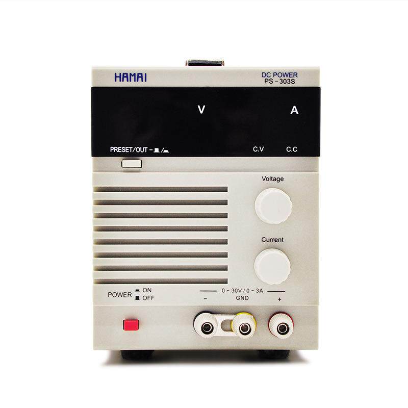 美创3位LED高精度直流稳压电源PS-303S变压器可调电动稳压器