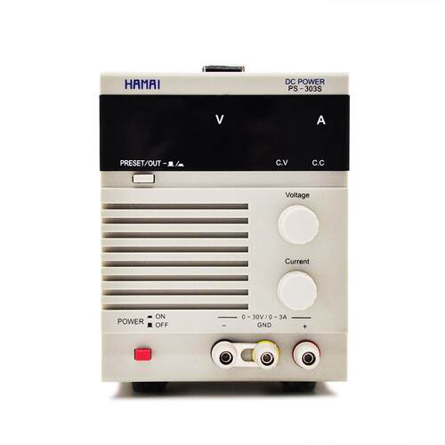 美创3位LED高精度直流稳压电源PS-303S变压器可调电动稳压器