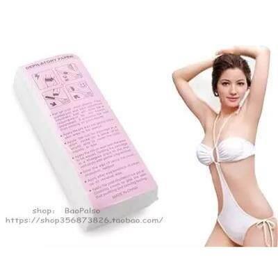 100pcs Pro Wax Waxing Strips Hair Removal Paper Nonwoven