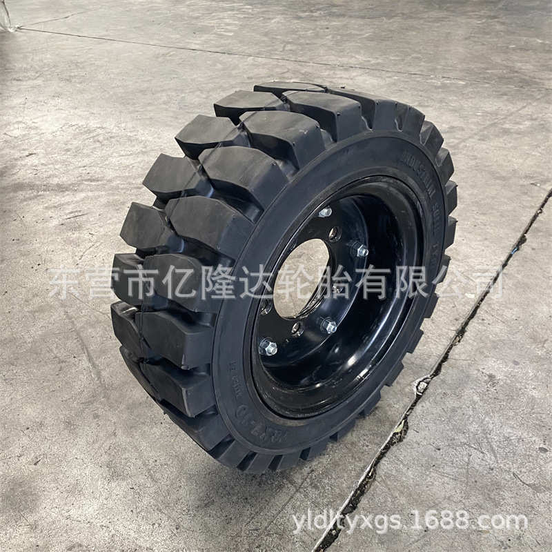 1-3吨电动叉车21*8-9 15*4.5-8 16*6-8 18*7-8 18*7-10实心轮胎