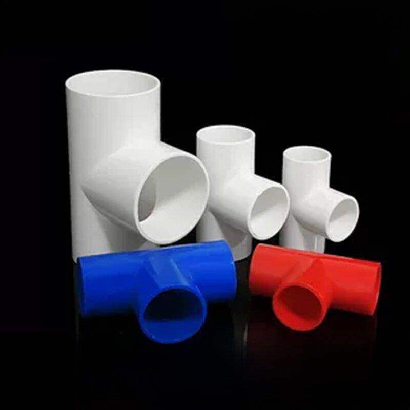 20线管三通聚氯乙烯红色阻燃绝缘电线管接头16 25 32 40电工电线