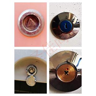 SMC光纤分纤箱钥匙电信移动联通接线盒三合一网络宽带三角通用型