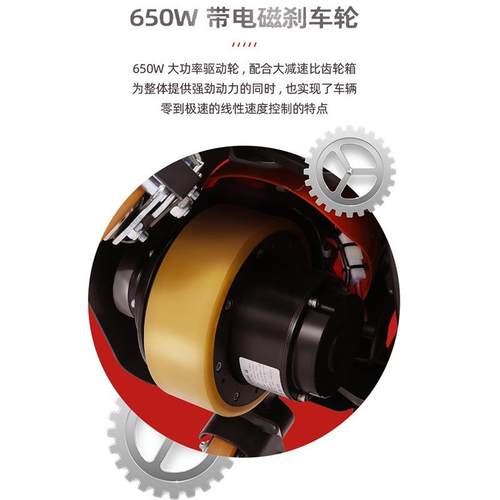 合HELI力叉车CB行D15-170H全电动叉车步托式盘车全自动搬运CBD15-