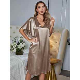 end thin clothes pajamas sexy home high silk Womens ice