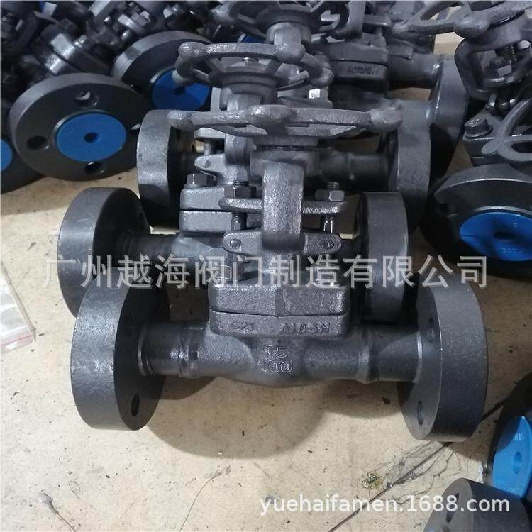 J45Y锻钢Y型截止阀锻钢延长阀体闸阀电站H11H锻钢升降式截止阀