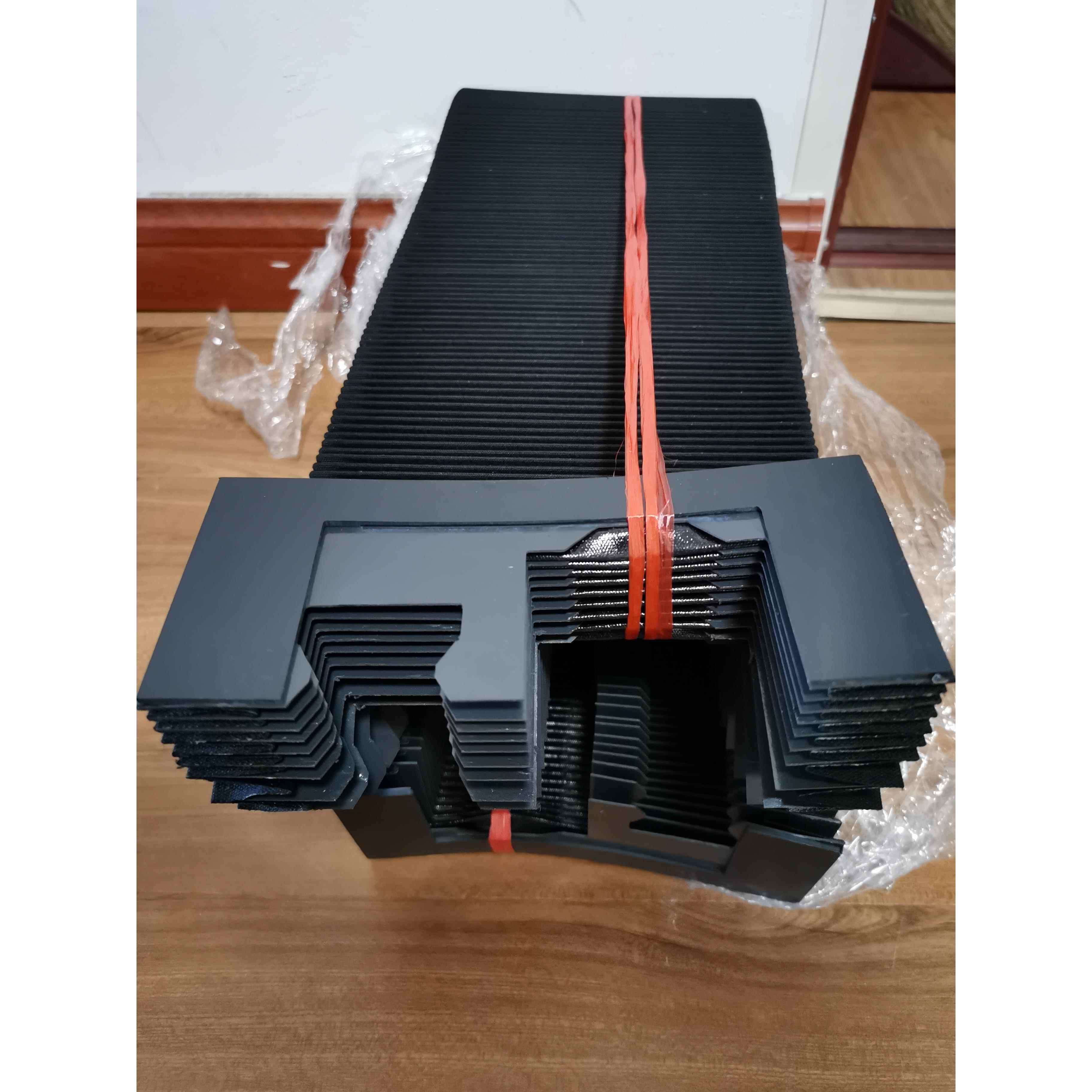 亚威6020激光切割机轨道防尘罩 滑轨保护套 导轨风琴式防护罩标配
