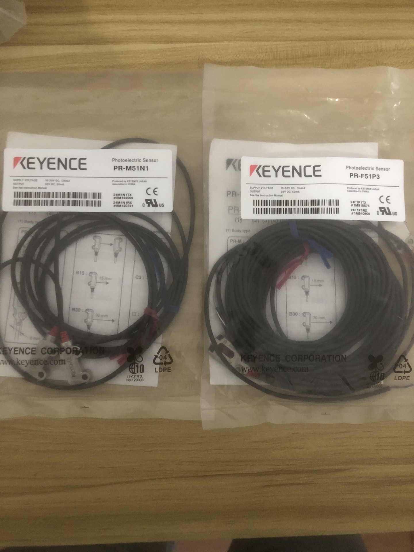 全新日本基恩士PR-M51N1单价260。