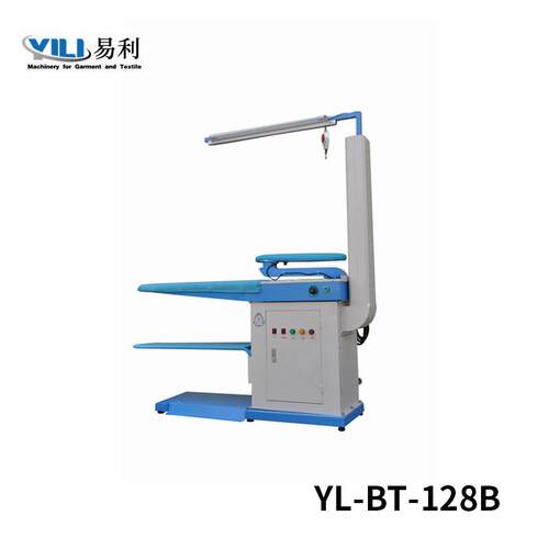 服饰一体化全自动控制加水加热全蒸汽烫斗桥式抽湿烫台厂家