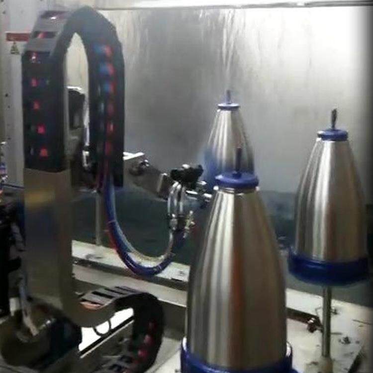 东莞厂家直销保温杯三轴联动喷涂机 车载保温水壶全自动喷漆设备
