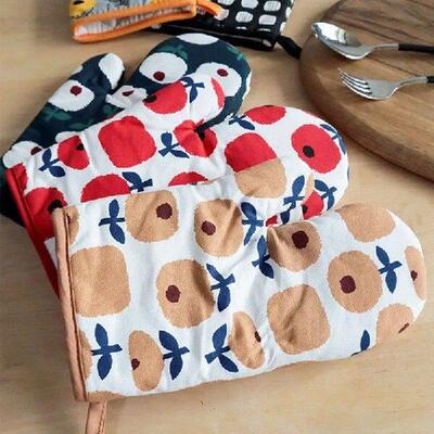 1Pc Round Square Cotton Placemat Heat Resistant Home