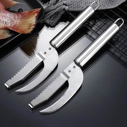 Stainless Steel Fish Belly Knife, Fish Gutting Knife, Househ