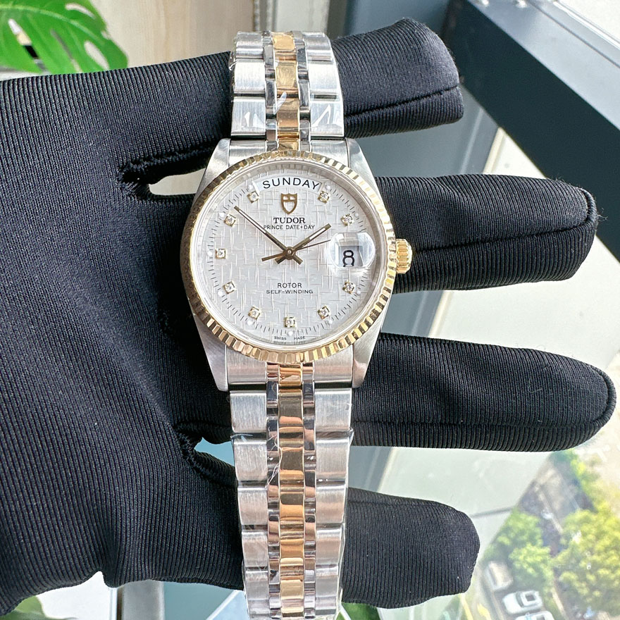 3折闪拍98新帝舵公价3.69万36mm王子系列腕表全自动机械男士手表