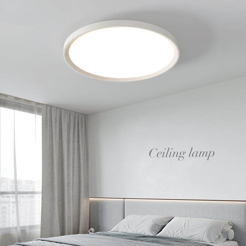 吸顶灯房间创意超薄主卧灯过道灯极简书卧室灯现代简约LED个性