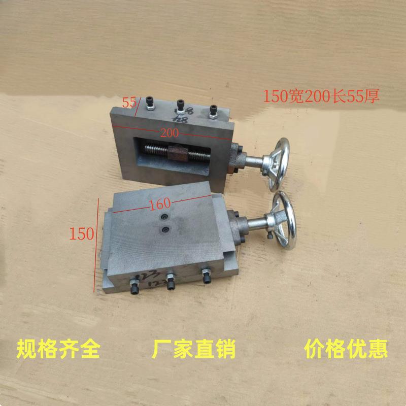 铸铁燕尾槽拖板有杆直线一字单向手摇滑台模组滑块机械导轨工作台