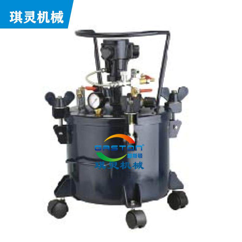 全自动压力桶30L 40L 60L 边搅边轮毂喷漆机 高压不锈钢压力