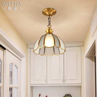 过道全铜吸顶灯简约书房阳台楼梯灯酒店客房卧室餐厅吸顶灯具批发