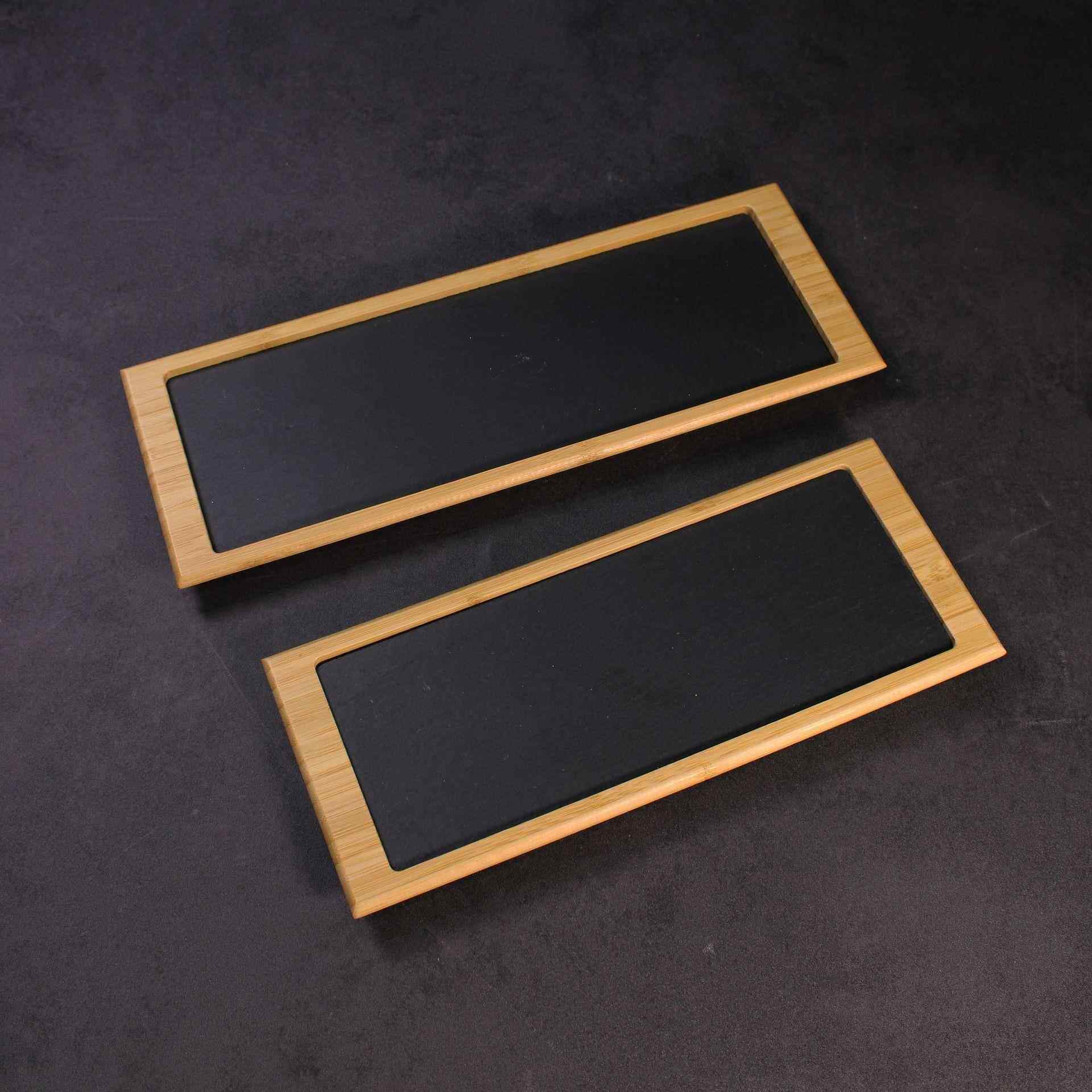 日式料理创牛意厅石板套ONZ装餐西餐牛排盘配底座天具然岩石餐板