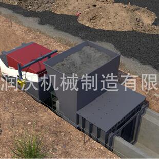 农田水渠成型机水沟滑模机厂家沟渠成型设备沟底滑模成型机