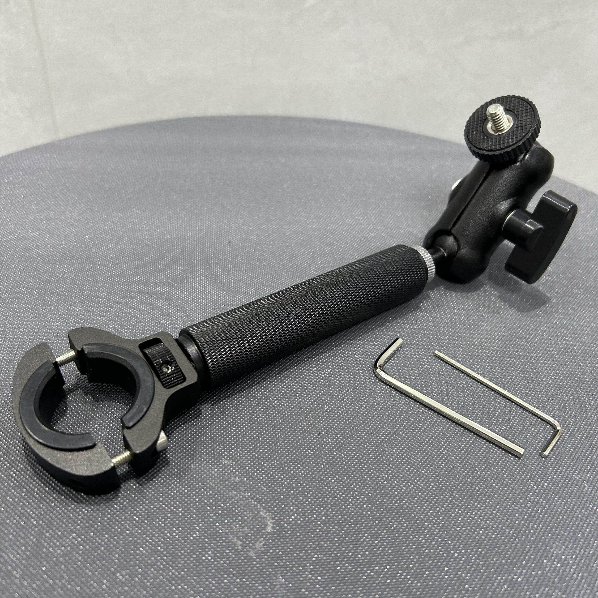 铝合金单车夹摩托车夹子圆管夹通用运动相机手机户外固定手机支架