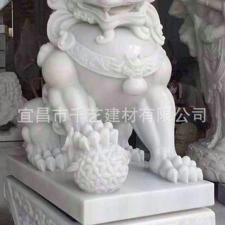 厂家直供花岗岩雕塑人物雕刻 汉白玉狮子麒麟 园林石雕动物手工