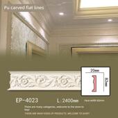 欧洲普石膏线L电视背景墙墙天花板装 饰线形状房间顶平线