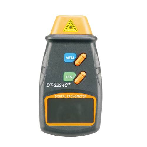 DT-2234C+橙色数字激光转速表手持式数显转速计激光测速仪