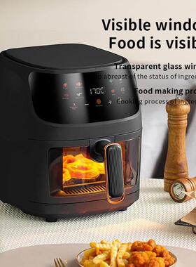 8L English air fryer oven Oil free Airfryer touch screen