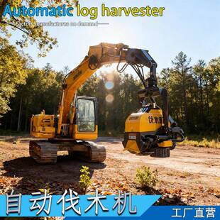 林场树木切割截断去枝液压伐树机厂家直营