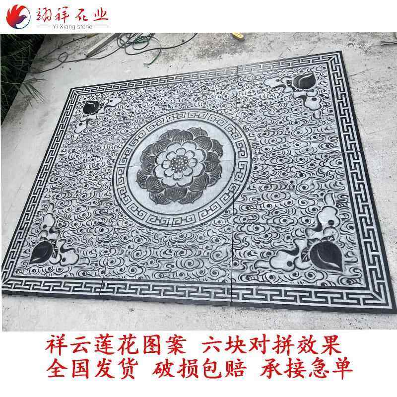 石雕浮户地雕20240820厂专业雕刻各种规家格过门石外中式庭院地雕