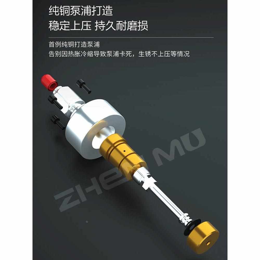。真牧高压注浆机防水打针聚氨酯堵漏机止水钉针头配件灌浆补漏机