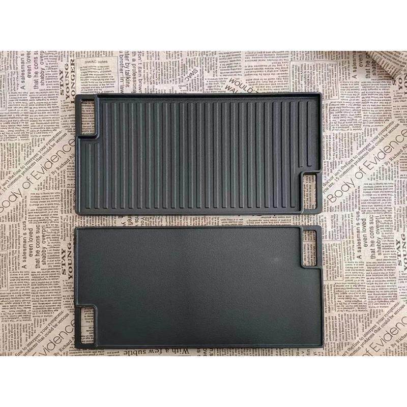 家用户外烧烤盘铁板烧加厚长方形双面铁板烤盘模具铸铁烤板大新品,厨房/烹饪用具,烧烤盘,淘宝优惠券,粉丝福利购,淘宝优惠卷