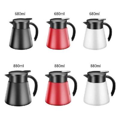 600/880ml Stainless Steel Double Wall Vacuum Flask