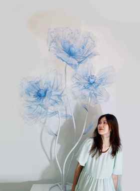 虞花美人星空纱网红真婚tb-72622装礼婚庆饰布置摆件手工纸艺仿花