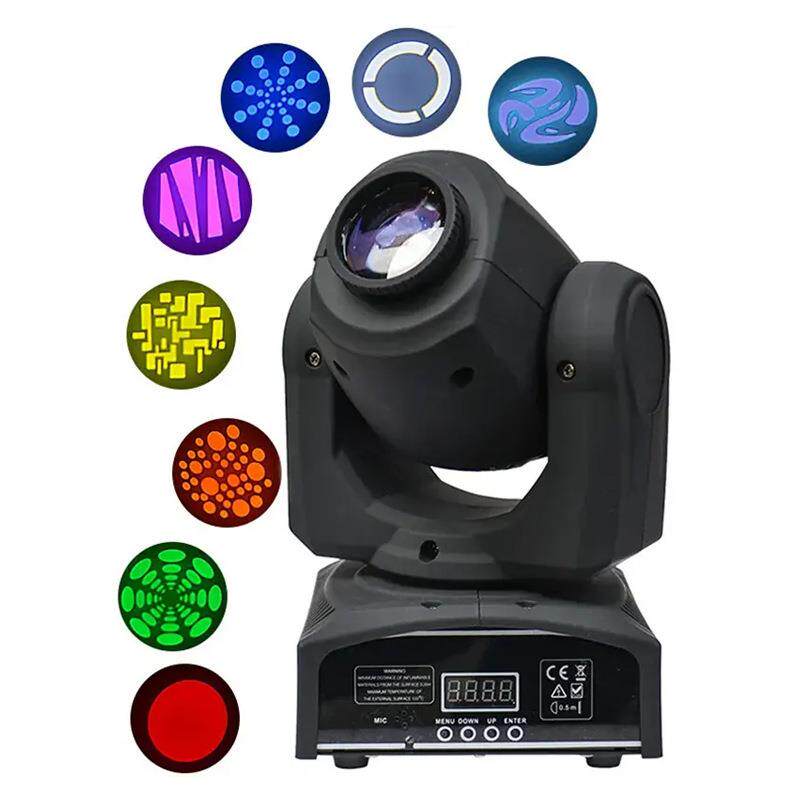 led30w小摇头图案灯 舞台灯具 ktv包房图案小摇头灯 摇头灯 led