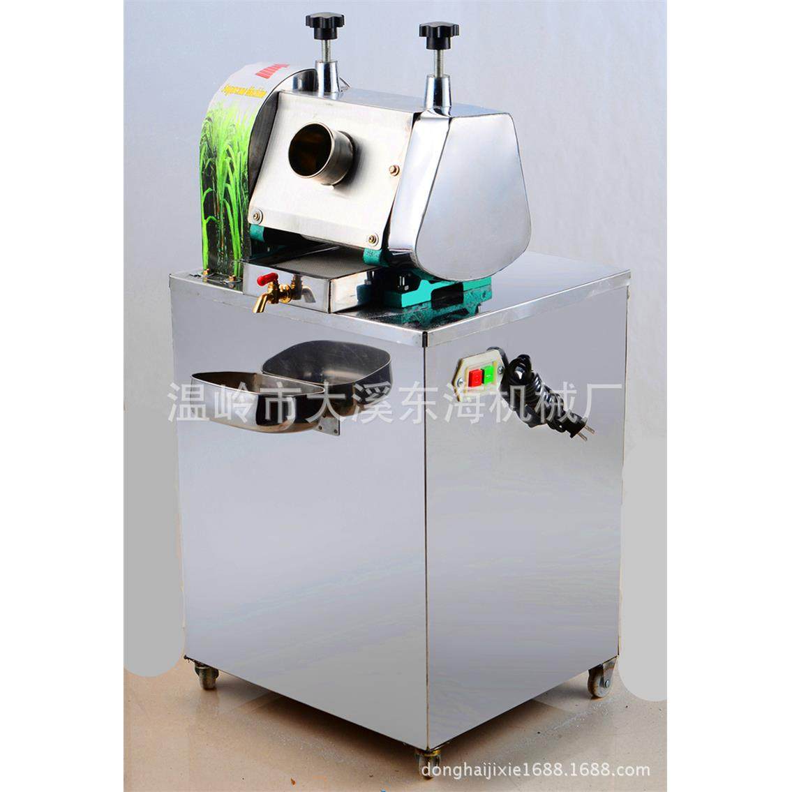 【厂家直销】SJ-400牌 立电动甘蔗榨汁式机 菜水果蔬榨汁机。