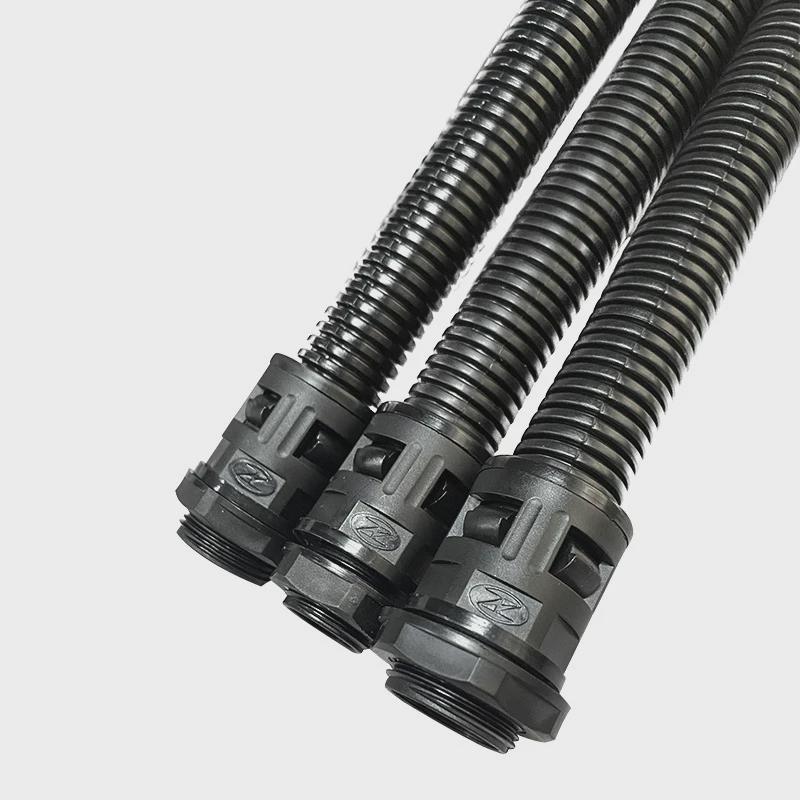 尼龙电线护套管加厚加重汽车束线穿线管可开口全规格PA尼龙波纹管