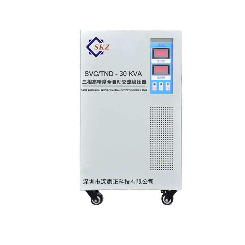 激光切割机稳压器50KVA高精度50KW稳压器补三相偿式智能稳压器