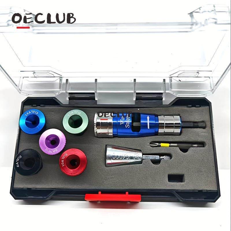 多功能剥线器,可快速转换剥线大小进行快速更换。安装更便捷
