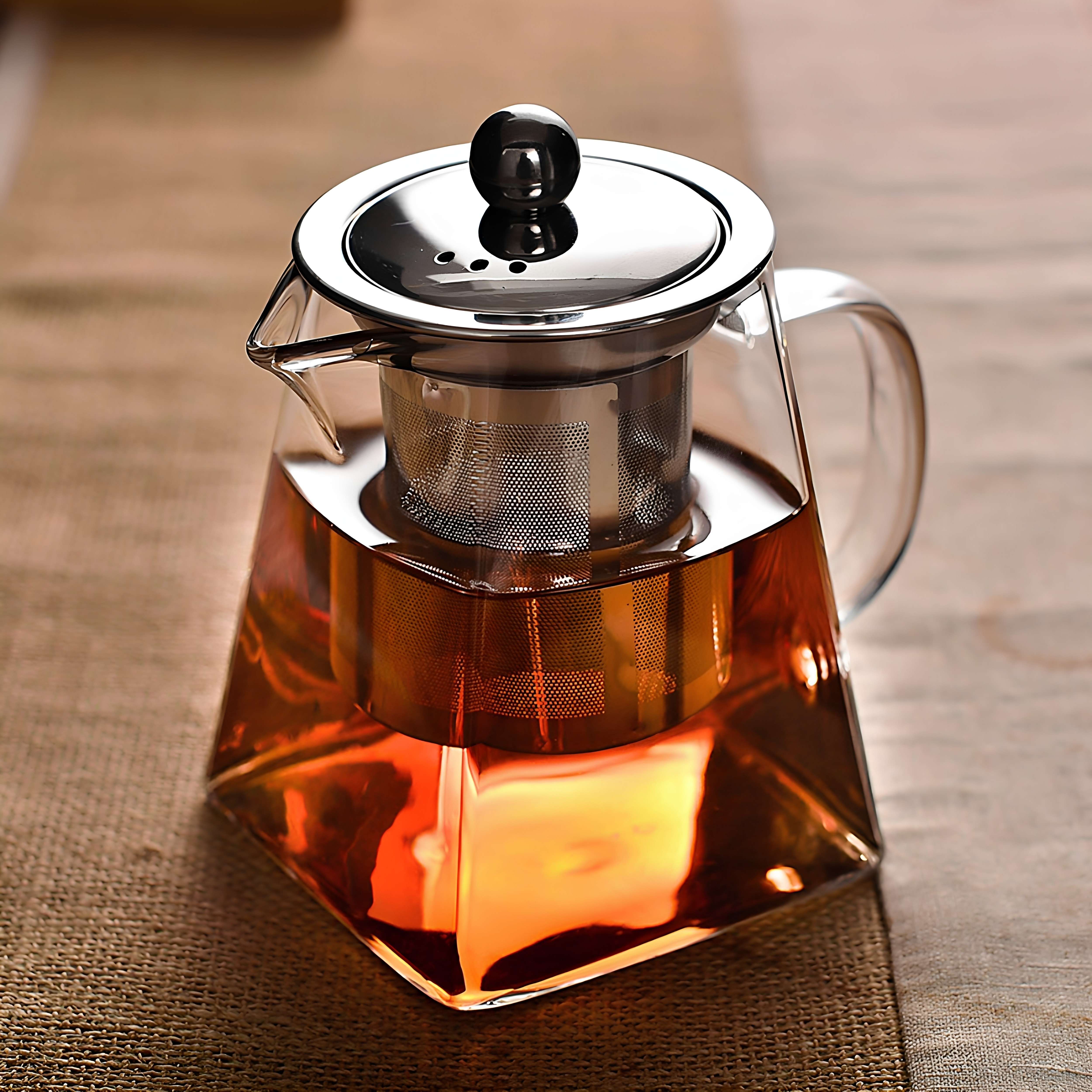 耐高温花茶壶红茶泡茶器功夫茶具套组客厅家用过滤泡茶壶加厚玻璃
