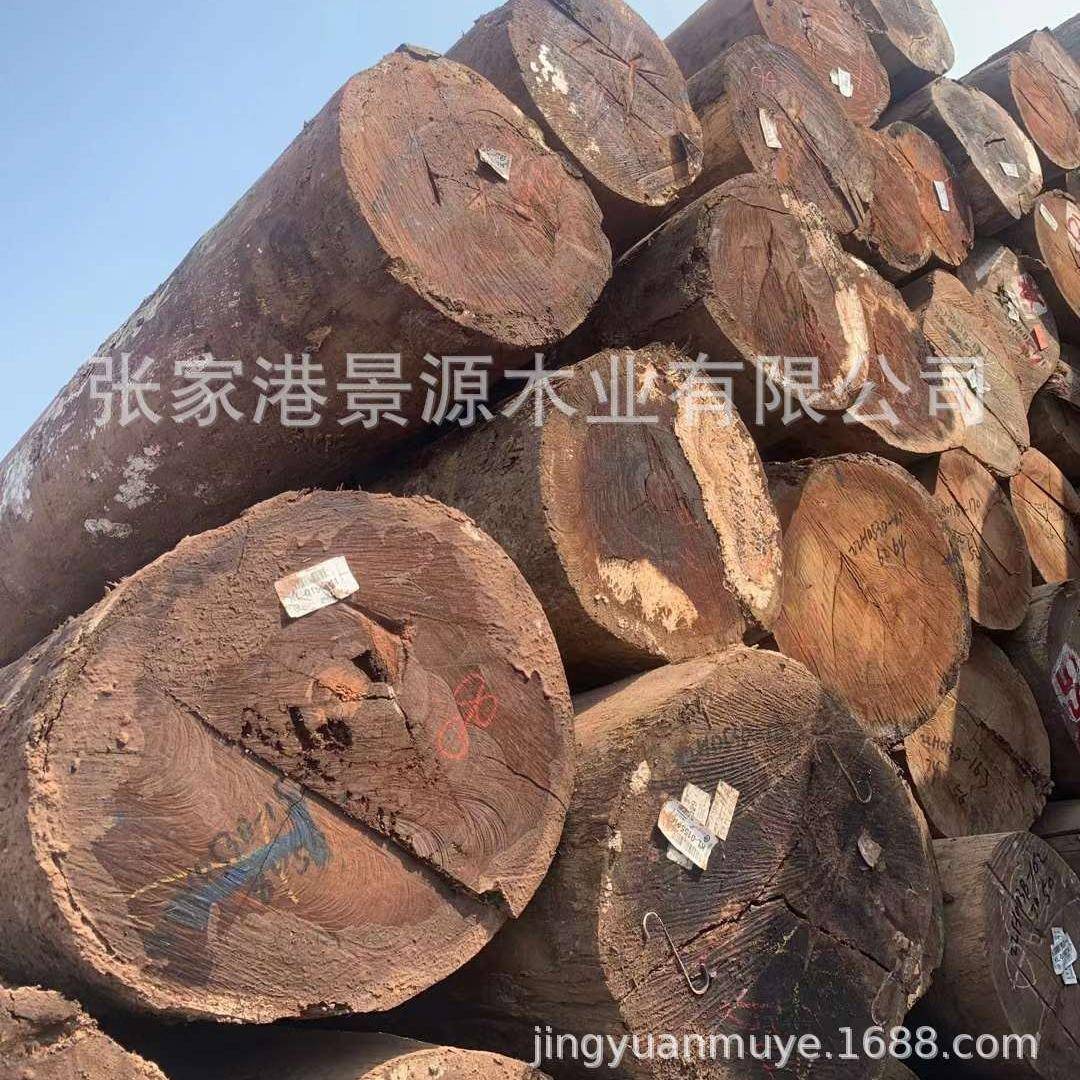 瓦泰豆 瓦泰豆原木 筷子料 红檀木 装修 工艺品料 梳子料工具柄料