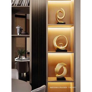 财源滚滚摆件轻奢高档酒柜装饰品办公室电视柜客厅家居饰品高级感