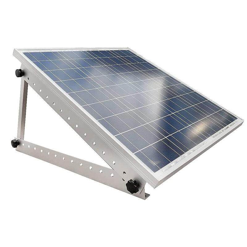 太阳能光伏板架固定式三支角便携可YJW折叠光伏三角架可调节现货