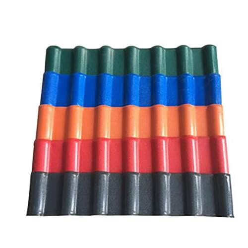 片屋顶建筑用加厚彷古屋面老房翻新琉璃彩钢瓦树脂瓦隔热厂家直销