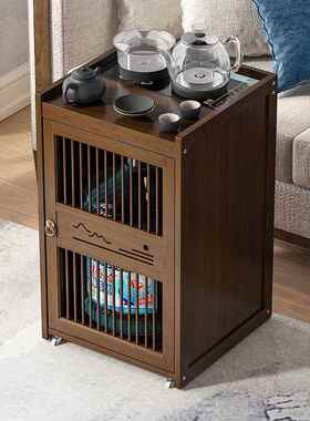 用移动茶家台单门EXU水柜烧水煮茶茶壶嵌入式一体茶几柜办公室茶