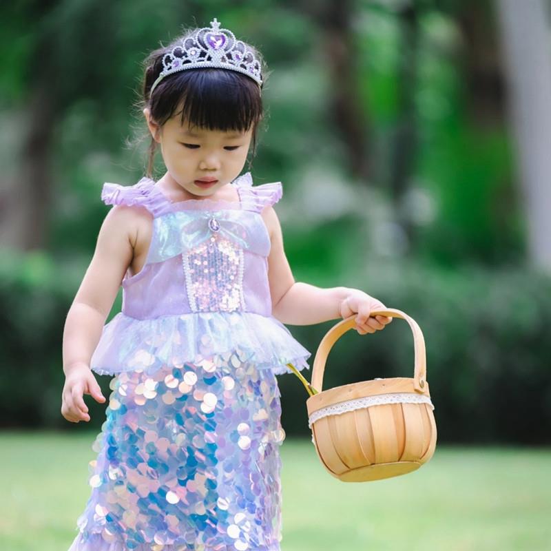 正品新儿童小鱼吐泡泡舞蹈演出人服幼儿欢儿歌表演女孩鱼美鱼公主