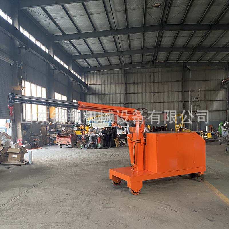 工厂车间注塑用液压升降配重平衡式2吨模具小吊机 移动式电动吊车