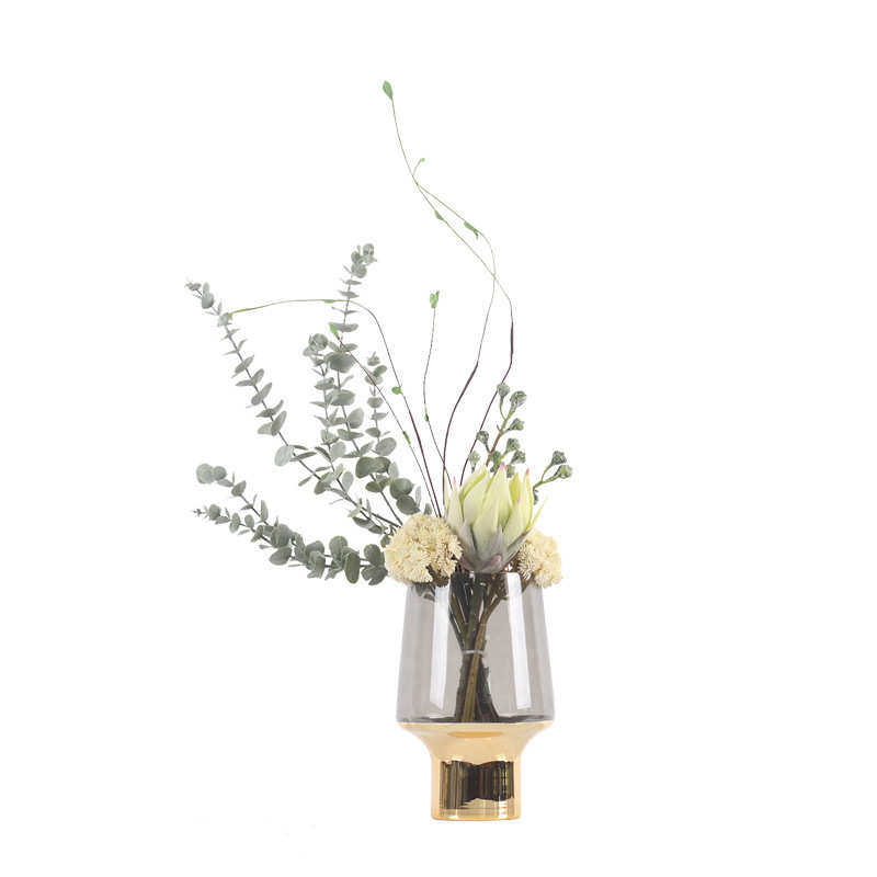 电视柜假奢仿真轻别墅装饰花艺客厅设套装现代花瓶摆件花艺样板房,鲜花速递/花卉仿真/绿植园艺,仿真绿植,淘宝优惠券,粉丝福利购,淘宝优惠卷