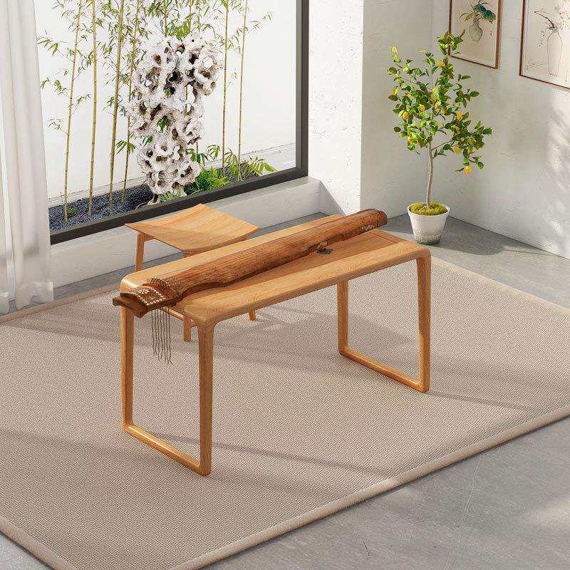 中美橡木仿北古简约古琴桌凳共鸣JYI新式全实木黑胡桃禅红意古筝